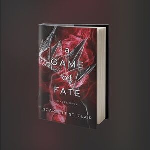 "A Game of Fate" Paperback - Black & Red Cover
